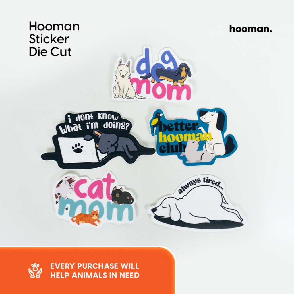 Jual Hooman Sticker Die Cut - Vol. 2 | Shopee Indonesia