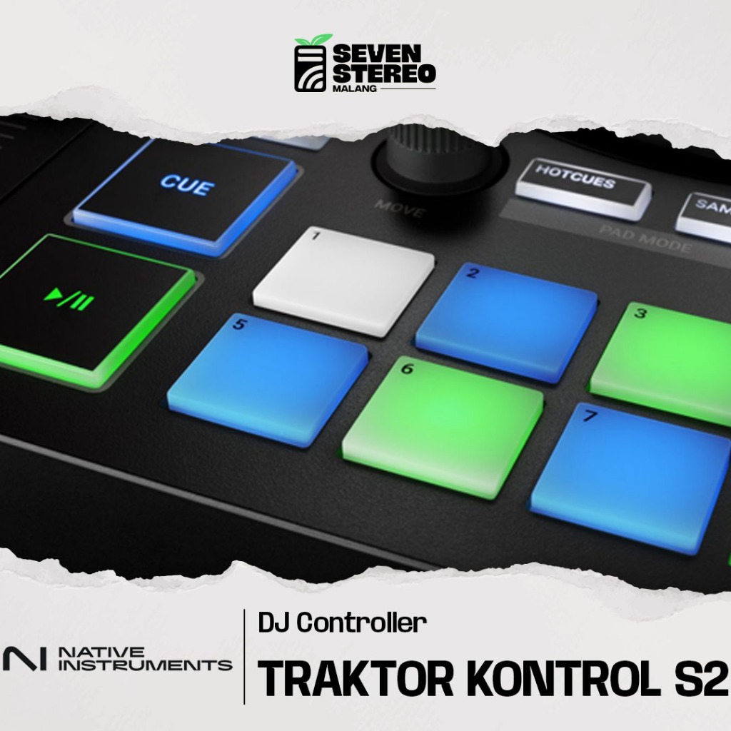 Jual Native Instrument Traktor Kontrol S2 Mk2 DJ Controller | Shopee ...