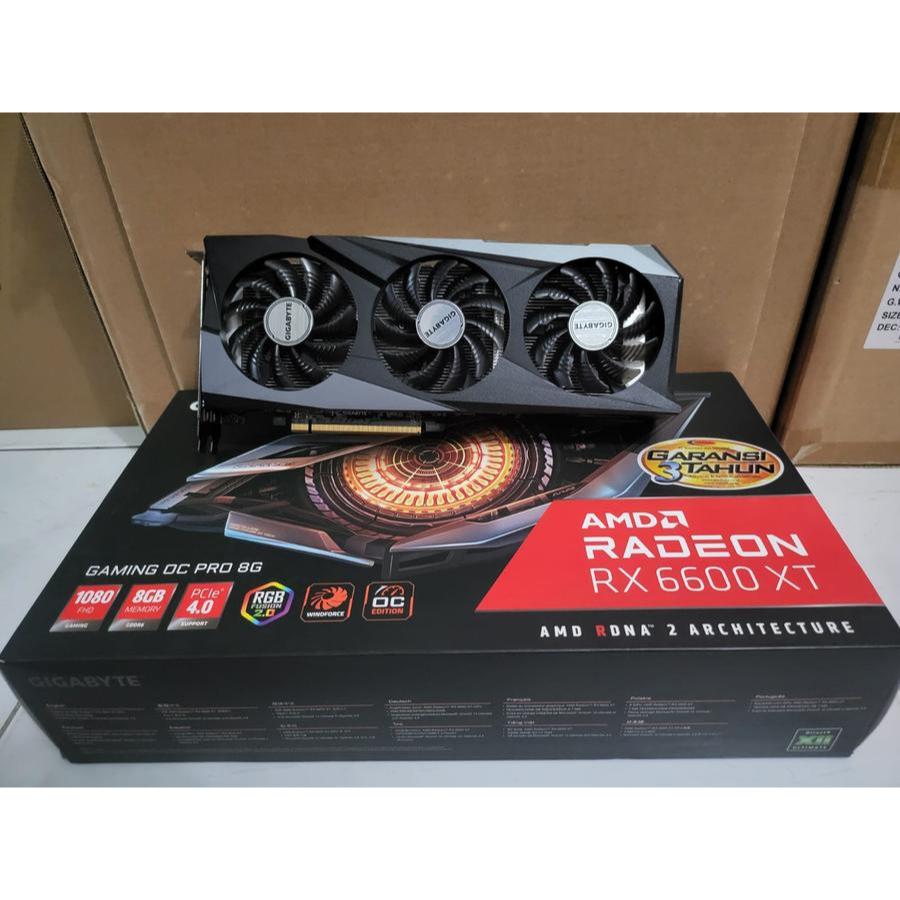 Jual VGA Gigabyte ATI RADEON RX6600XT / RX6800XT RX6600 XT / RX6800 XT ...