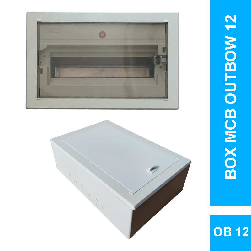 Jual box mcb 12 outbow tutup transparan/abu-abu | Shopee Indonesia