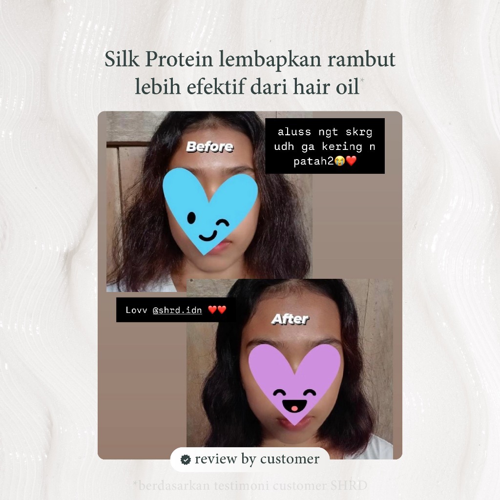 Jual SHRD Protein Cream | Moisturizer & Vitamin Rambut | Hair Care ...