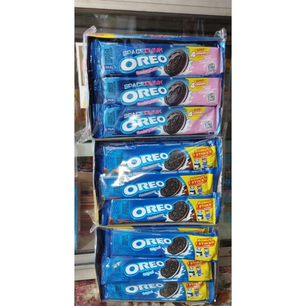 Jual oreo,biskuit,str,ori,cho,cream,isi12pcx35gr | Shopee Indonesia