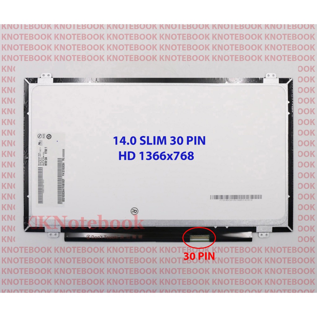 Jual LCD LED 14.0 Slim 30 Pin Acer Aspire E5-471 E5-472G E5-473 E5