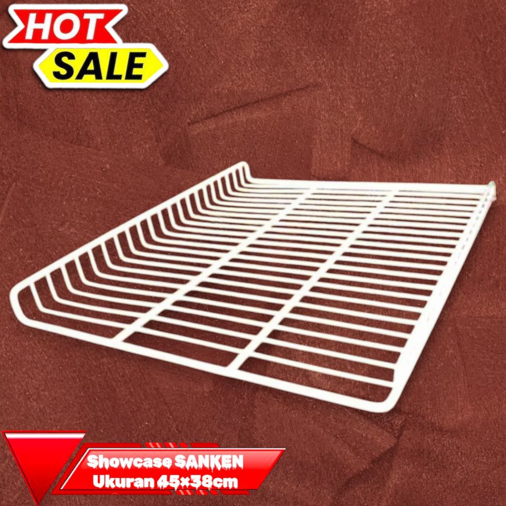 Jual RAK SHOWCASE TYPE SANKEN UKURAN 45x38cm BAHAN BESI ANTI KARAT ...