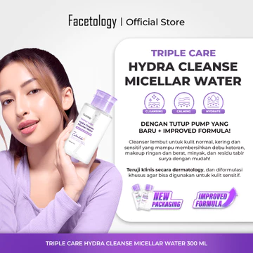 Facetology Triple Care Hydra Cleanse Micellar Water 300 ML