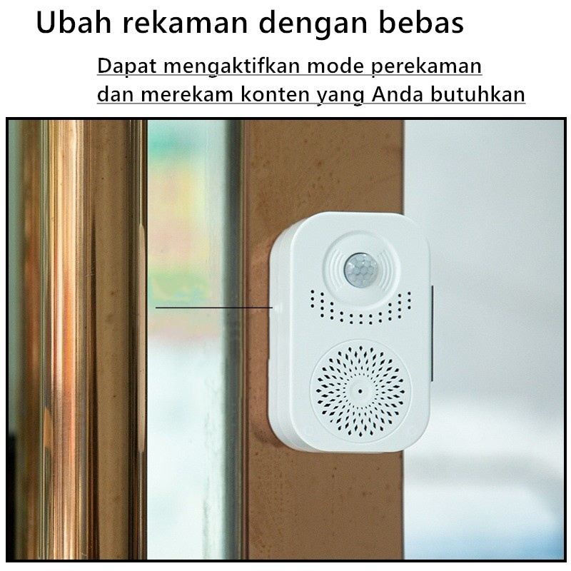 Jual Bel Pintu Sensor Motion Sensor Gerak Infrared Otomatis Bunyi 20 ...