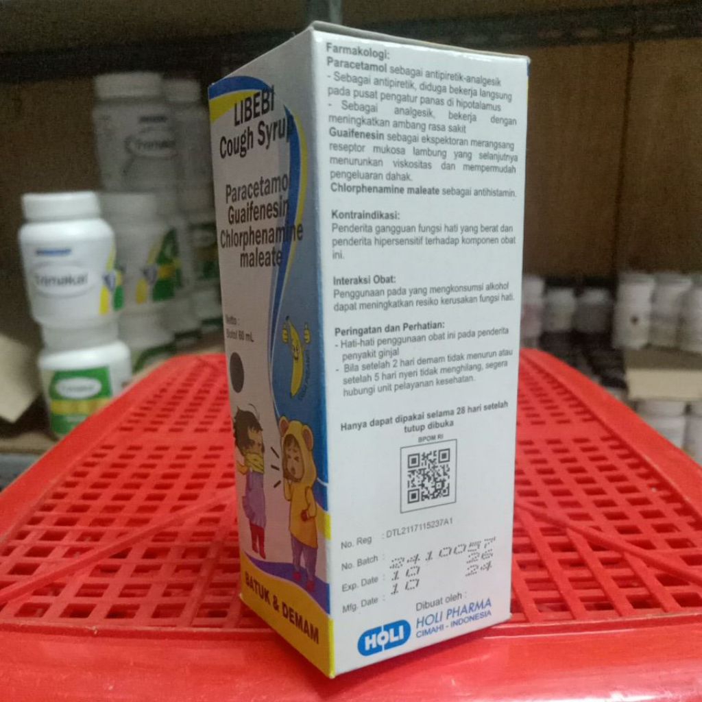 Jual Libebi cough sirup 60ml 1 botol | Shopee Indonesia