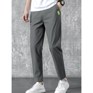 Disai - Celana Pria Kain Stretch Empat Sisi Celana Panjang Pria Casual Elastisitas Tinggi