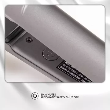 MEGUMI MGNT 7725X Nano Titanium 2in1– Ionic And Curly Hair Straigthtener Salon Professional