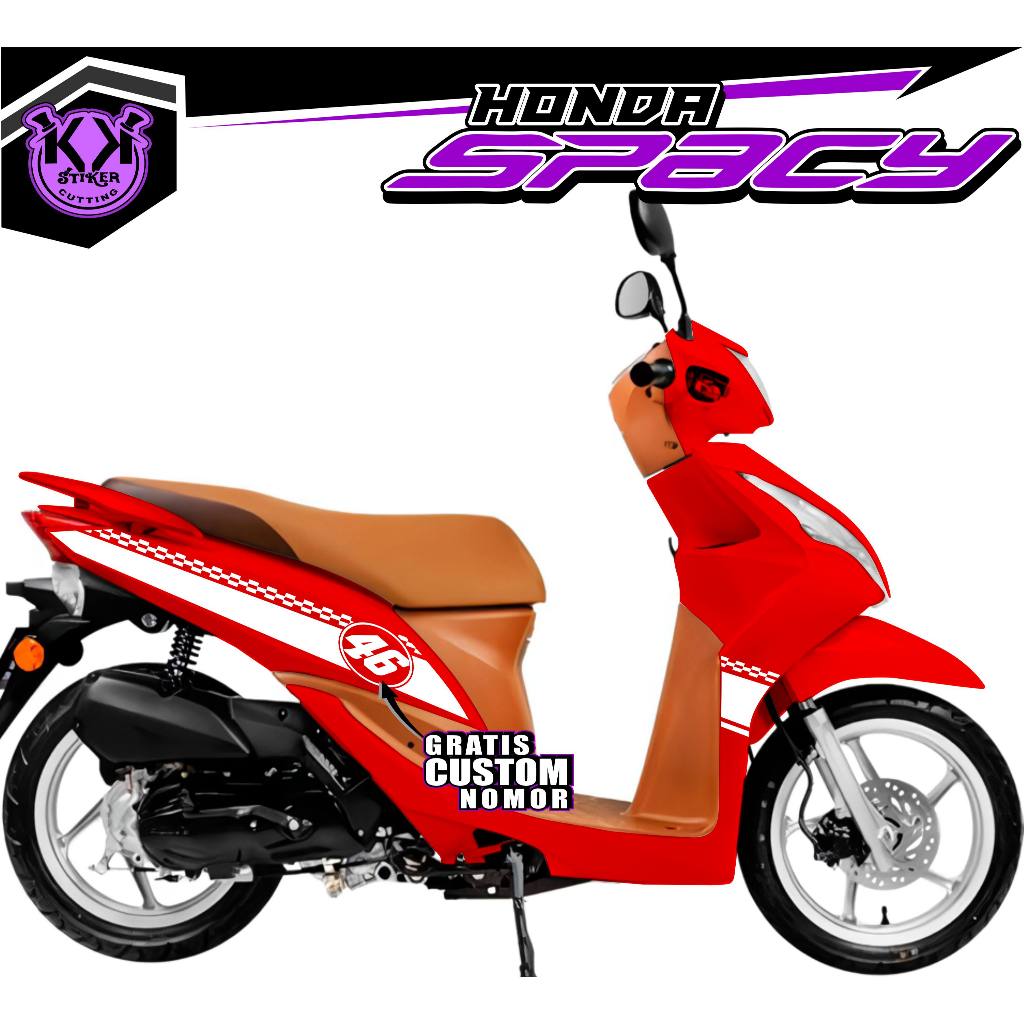 Jual SC.573A/Striping motor spacy/Sticker Cutting Honda Spacy 2011-2018 ...