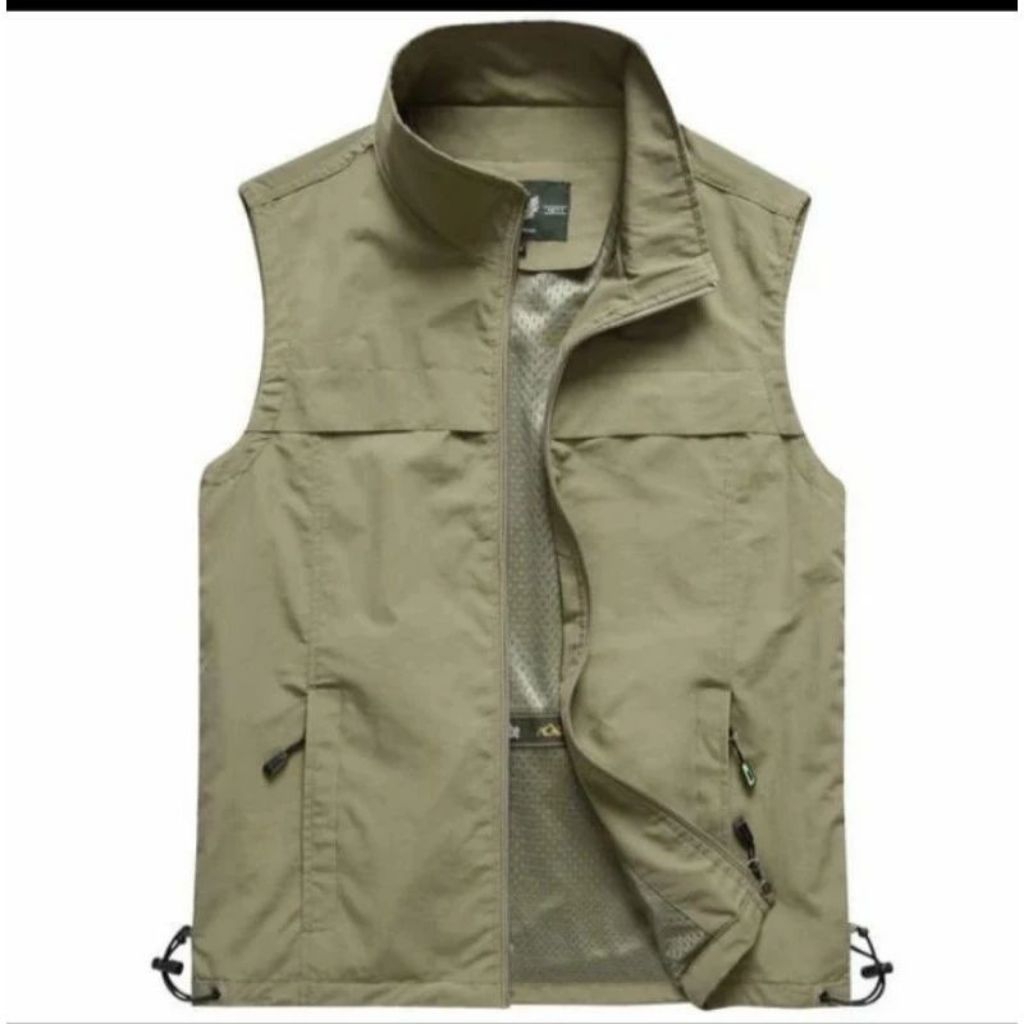jacket rompi outdoor, stylish dan multifungsi