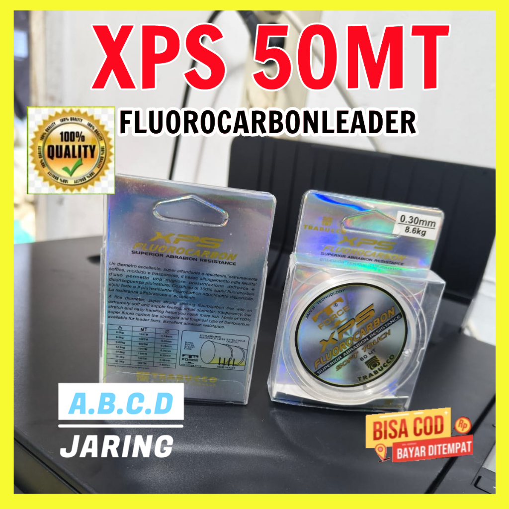 Jual Senar Pancing Leader XPS FLUOROCARBON 50M | Shopee Indonesia