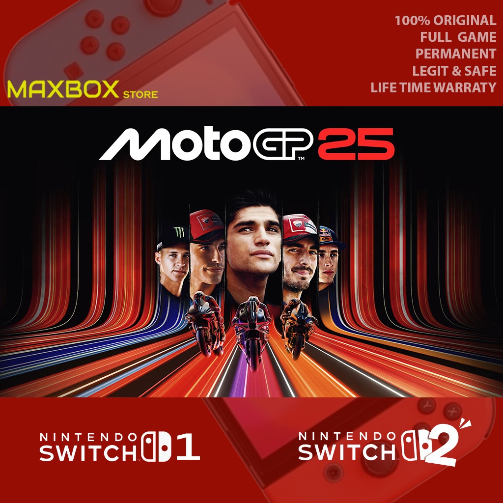 Jual MotoGP 25 Nintendo Switch 1 & Nintendo Switch 2 Original Game ...