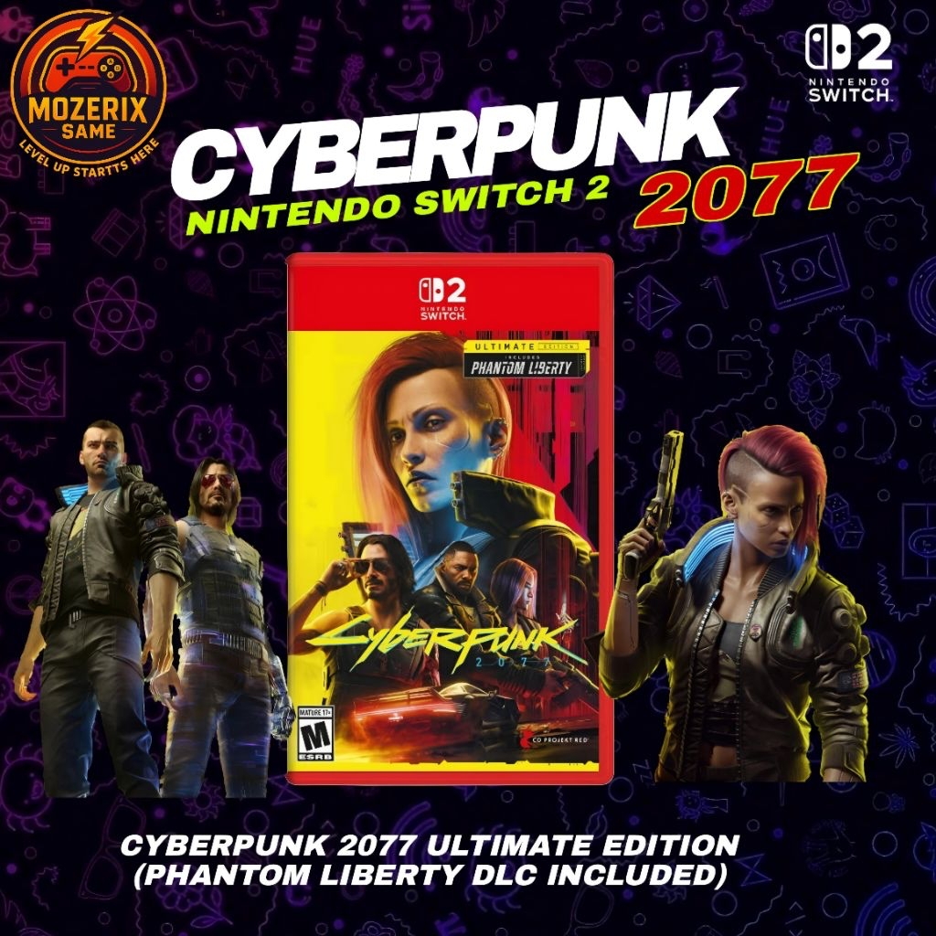 Jual Cyberpunk 2077 Nintendo Switch 2 Version (Original) | Shopee Indonesia