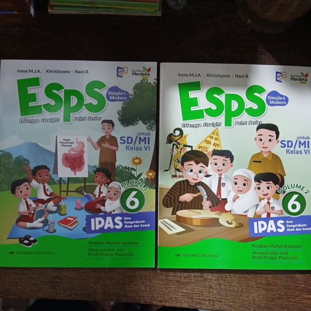 Jual ( EDISI REVISI ) Kelas 6 SD/MI ESPS IPAS Ilmu Pengetahuan Alam Dan ...