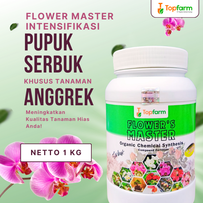 Pupuk Serbuk Topfarm / Pupuk Anggrek Agar Cepat Berbunga / Pupuk Anggrek Agar Subur / Pupuk Khusus Bunga Anggrek / Pupuk Anggrek Bulan / Pupuk Bunga Anggrek Terbaik / Pupuk Anggrek Butiran / Bunga Anggrek