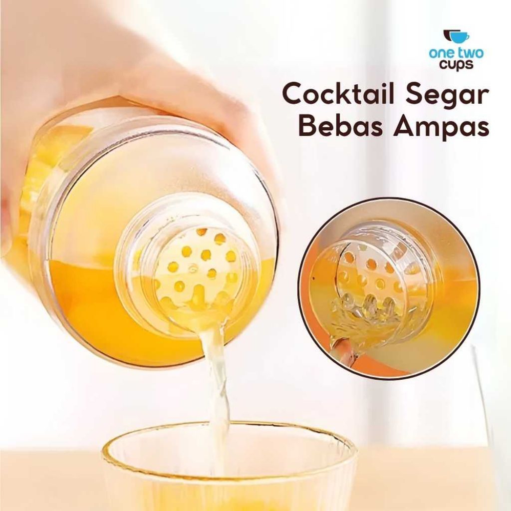 Jual One Two Cups Cocktail Shaker Mixer Bartender Botol Kocok Koktail ...