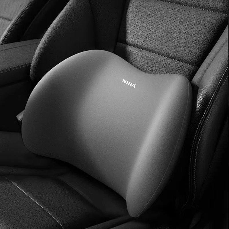 Bantal Leher & Pinggang Mobil! Memory Foam
