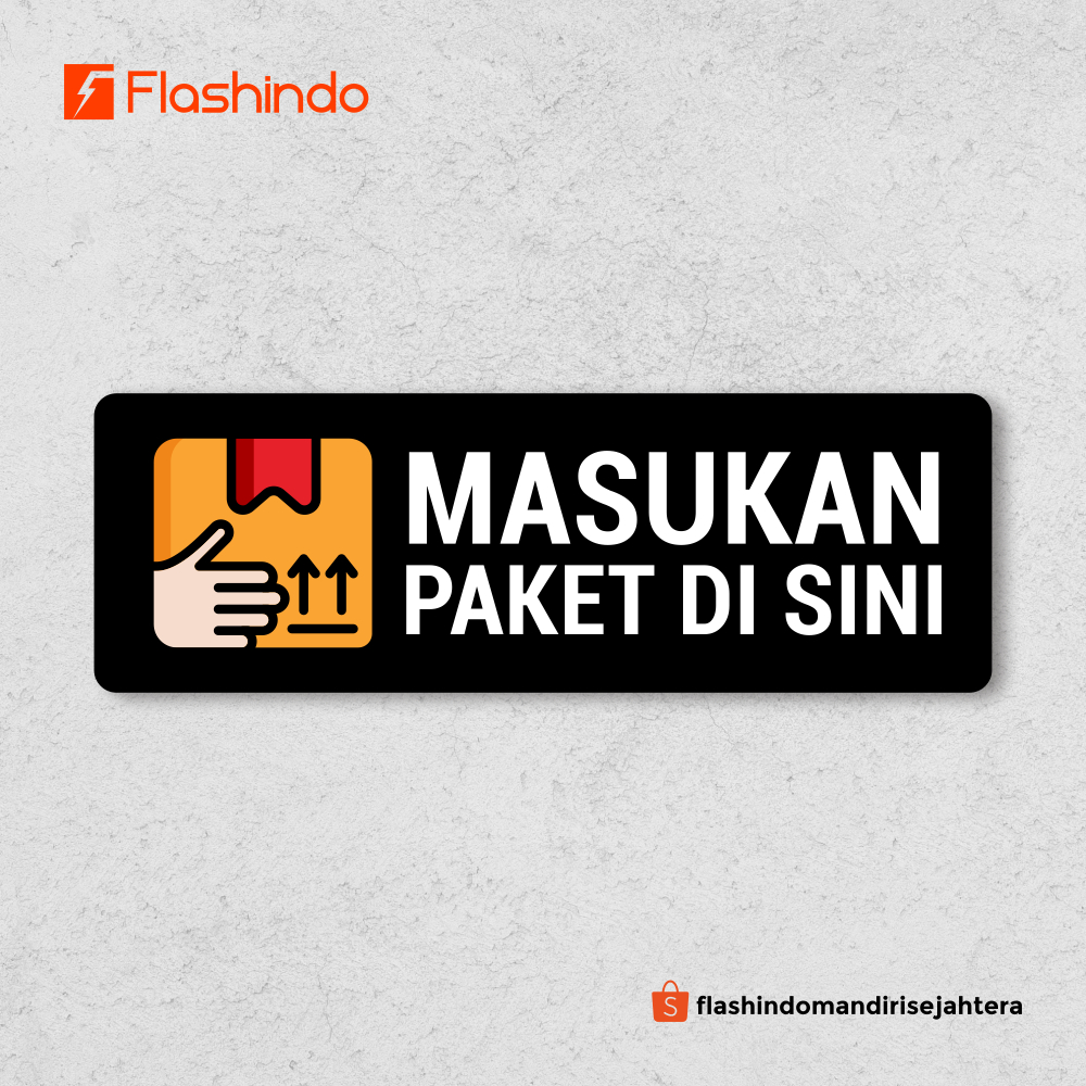 Jual Signboard/Sign Akrilik Masukkan Paket Disini | Solusi Praktis ...