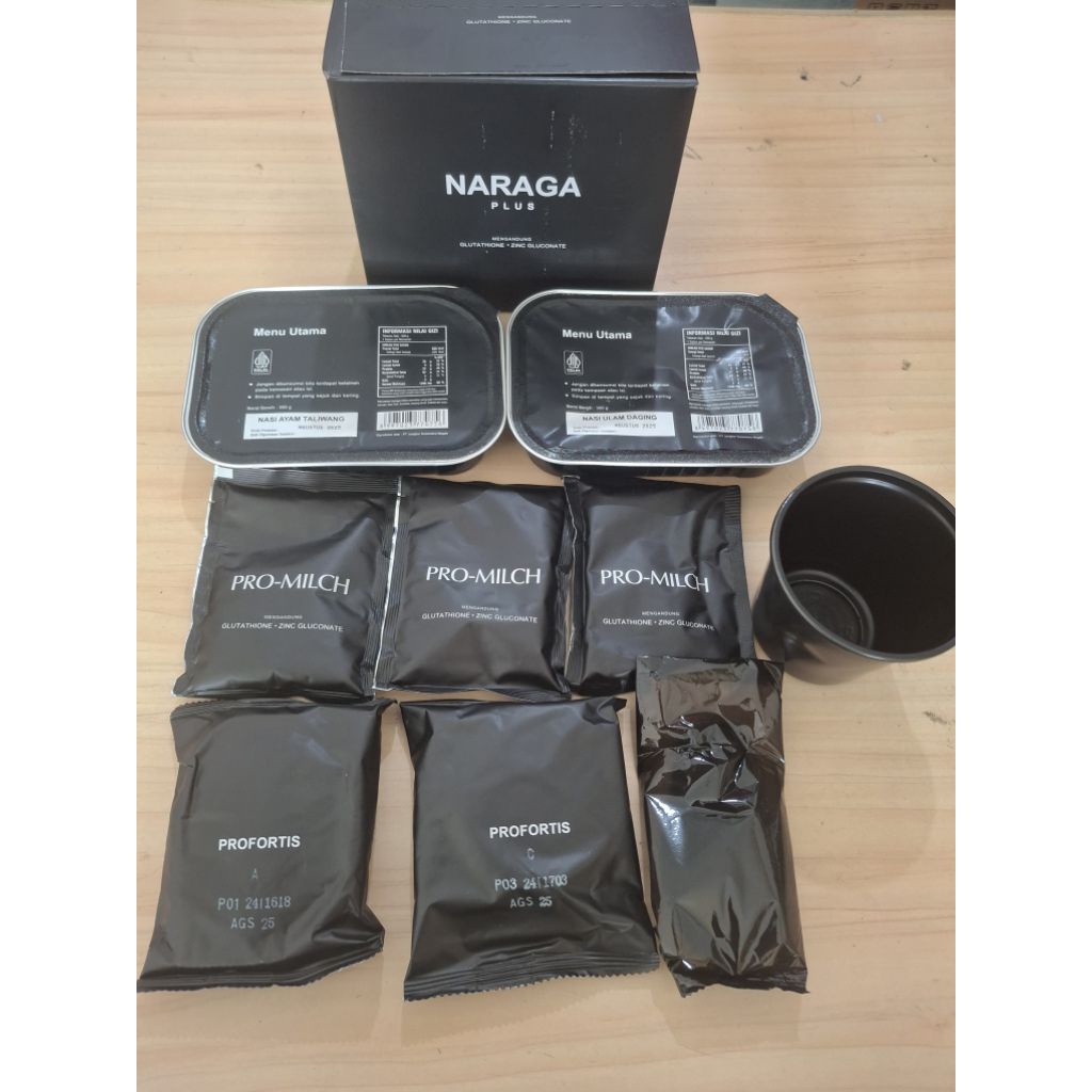 Jual Ransum Naraga Plus TNI asli Jatah | Shopee Indonesia