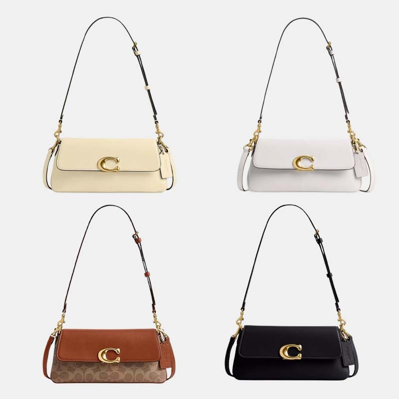 Jual COACH Jet Shoulder Bag Signature Canvas Shoulder Bag COACH Tas ...