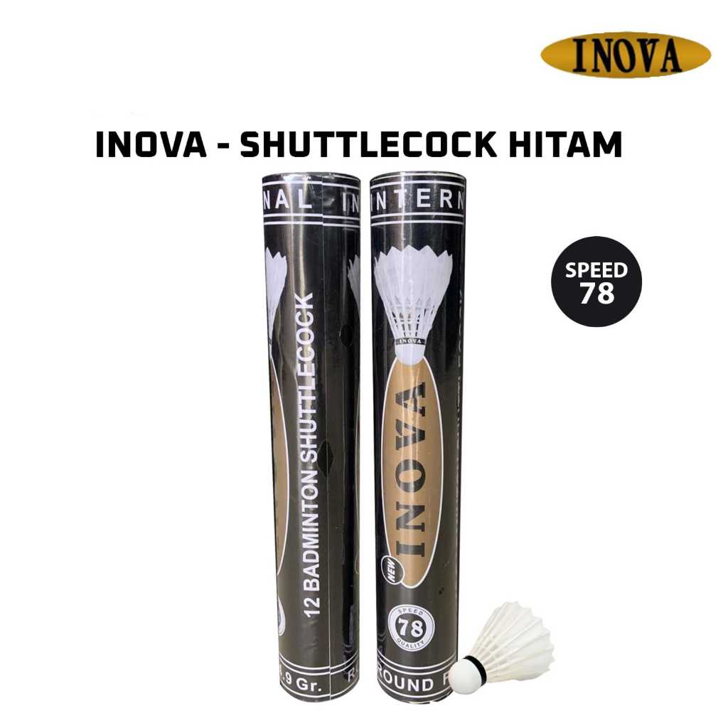 Jual Shuttlecock Badminton Inova Hitam | Shopee Indonesia