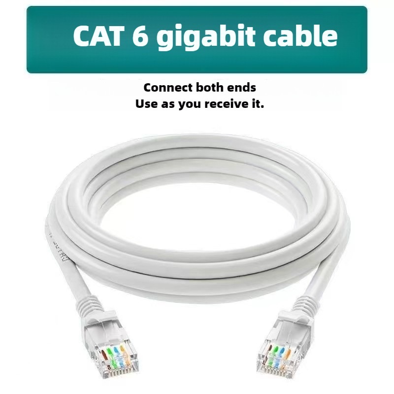 Jual 1000Mbps 1M CAT6 RJ45 Kabel Ethernet Kabel Lan Kabel Jaringan ...