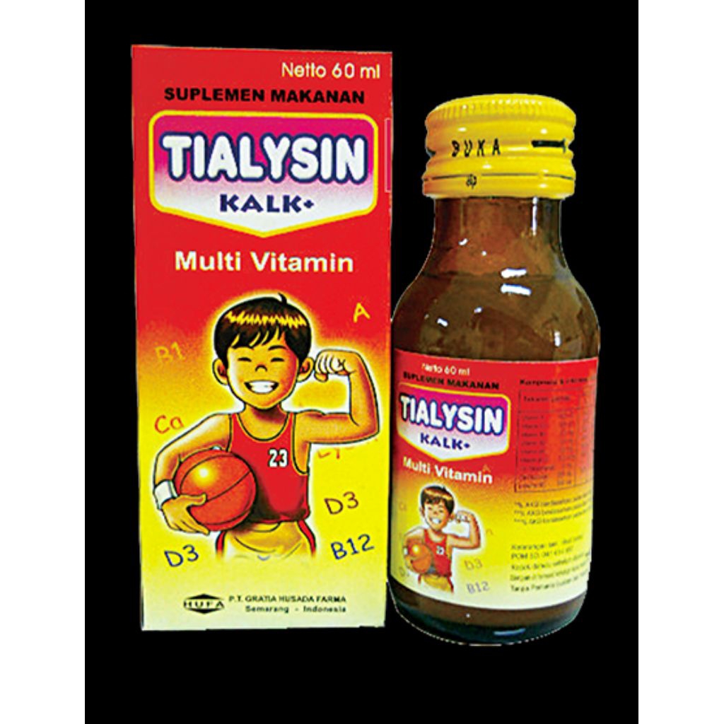 Jual Tialysin Kalk Syrup Anak 60 ML | Shopee Indonesia