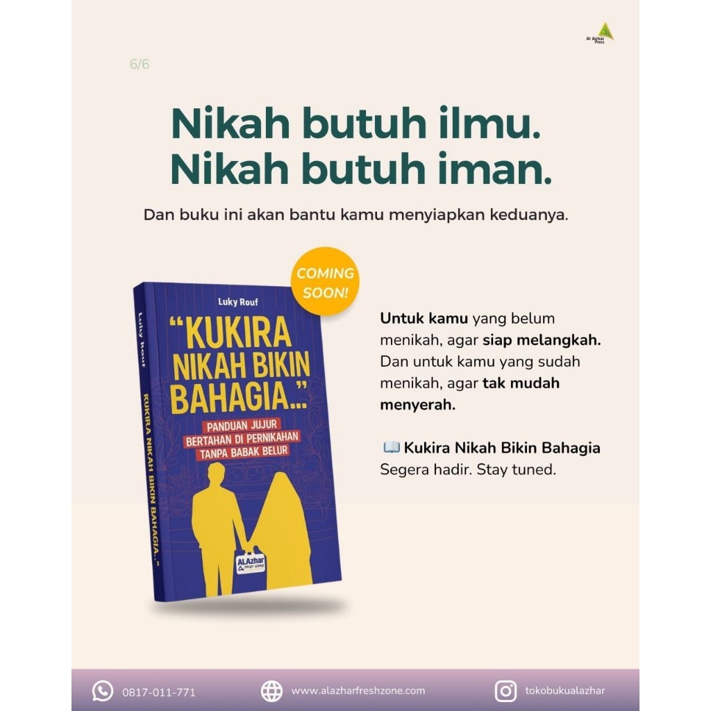 Jual KUKIRA NIKAH BIKIN BAHAGIA ( Luky B. Rouf ) | Shopee Indonesia