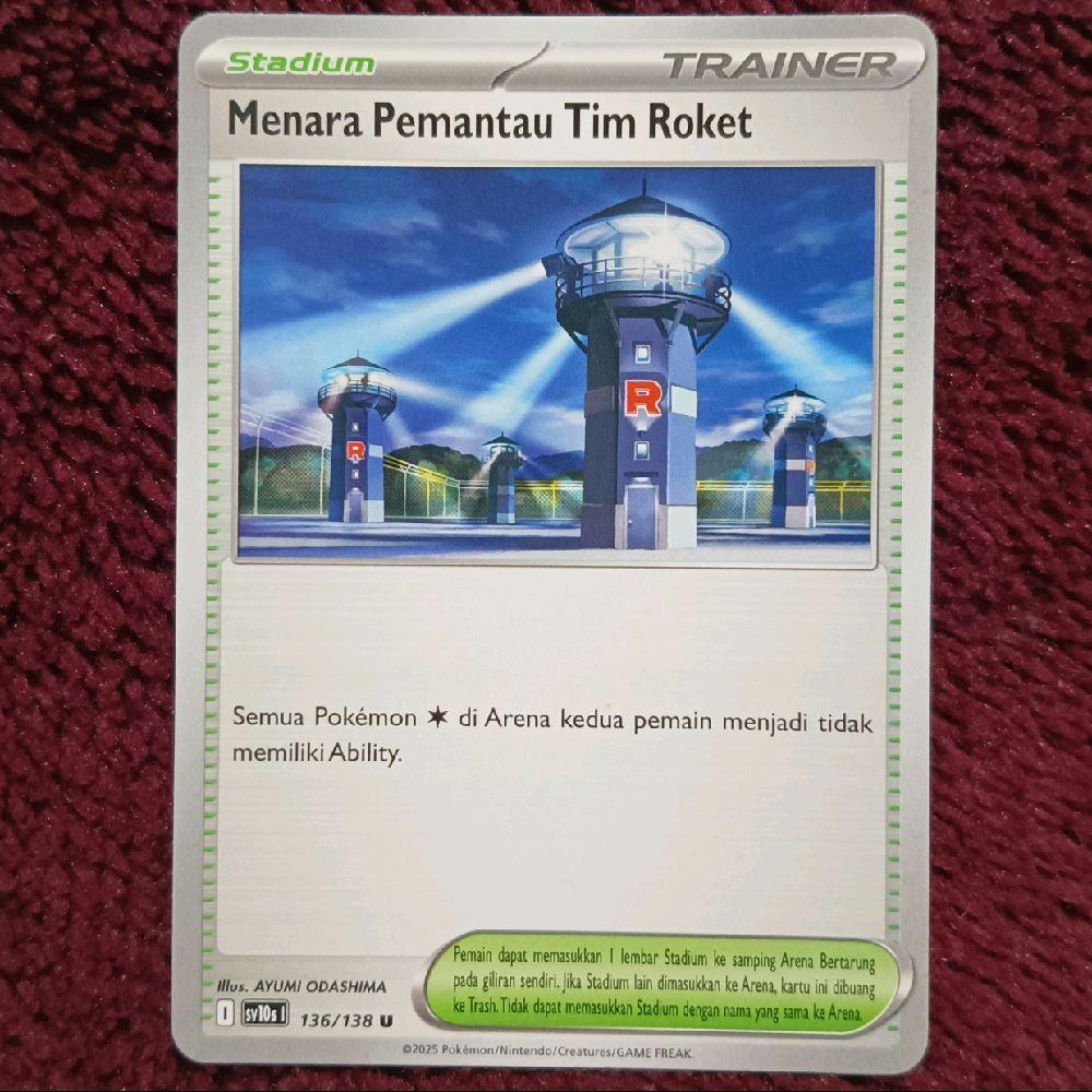 Jual Menara Pemantau Tim Roket - Pokemon TCG Indonesia | Shopee Indonesia