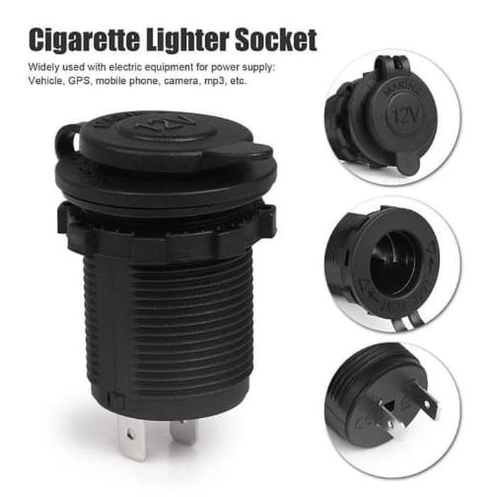 Jual POWER SOCKET/SOCKET LIGHTER UNTUK MOBIL DAN MOTOR UNTUK CHARGER ...