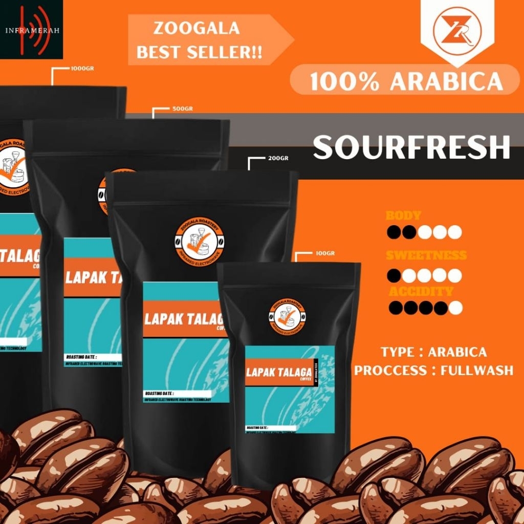 Jual SOURFRESH - Kopi Arabika Jawa Barat Fullwash - Manual Brew 1KG ...