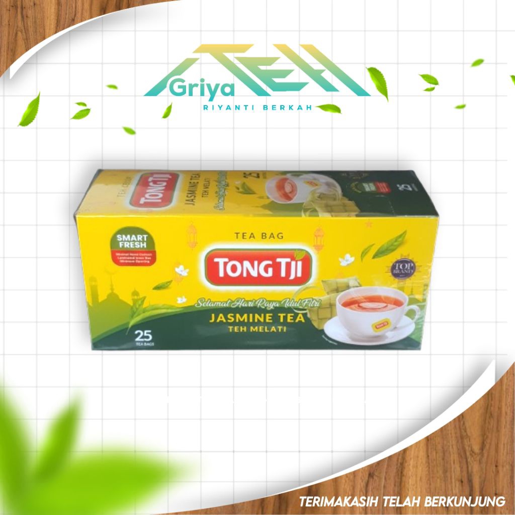 Jual Teh Celup TongTji Jasmine Tea/ Teh Melati Free Toples. 1 Kotak Isi ...