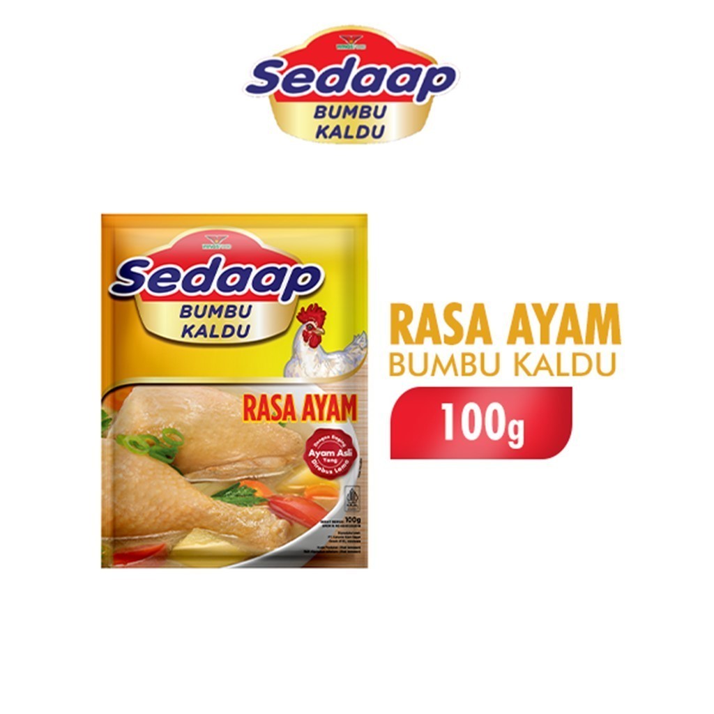 Jual Sedaap Bumbu Kaldu Rasa Ayam / Sapi 100 Gram | Shopee Indonesia