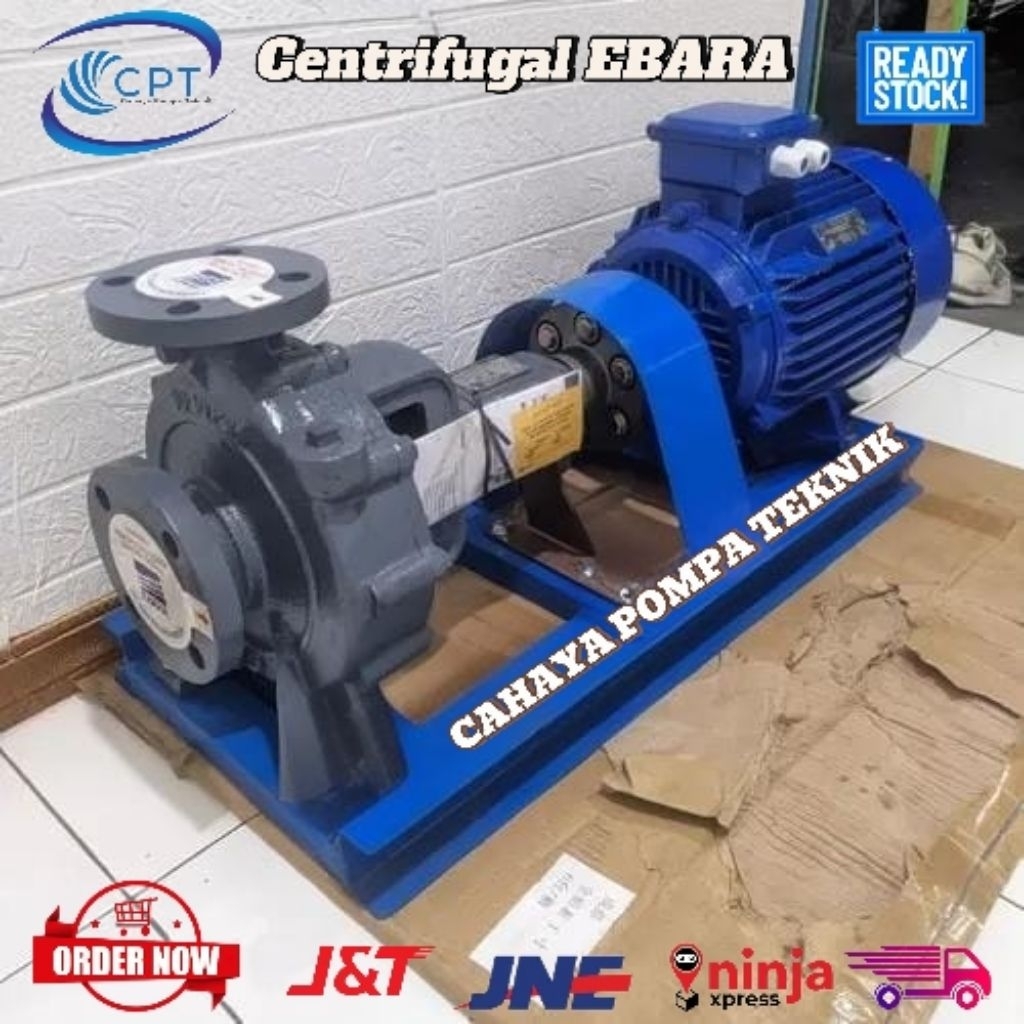 Jual Pompa Sentrifugal Centrifugal pump EBARA 50X40 FSHA + Motor 7,5Hp ...