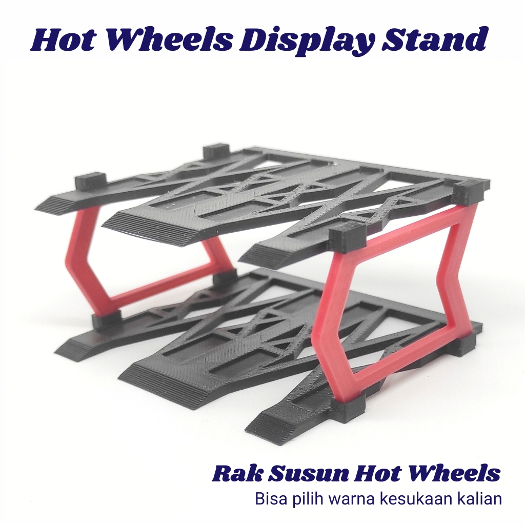Jual car lift rak display stand display hotwheels hot wheels tomica ...