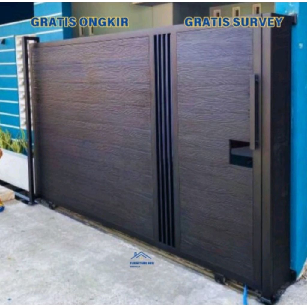 Jual pagar besi / pagar rumah besi / pagar besi murah / pagar minimalis ...