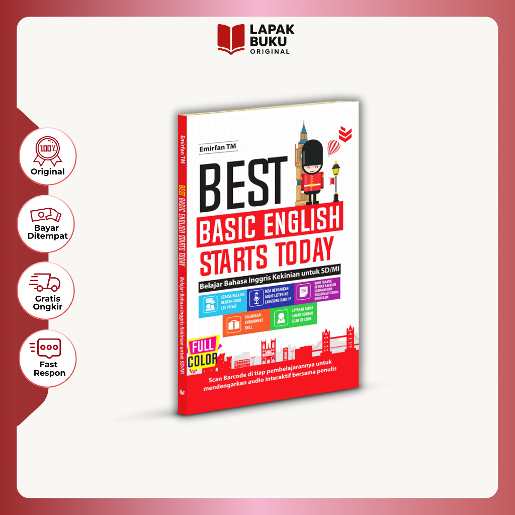 Jual Buku Best Basic English Starts Today : Belajar Bahasa Inggris ...