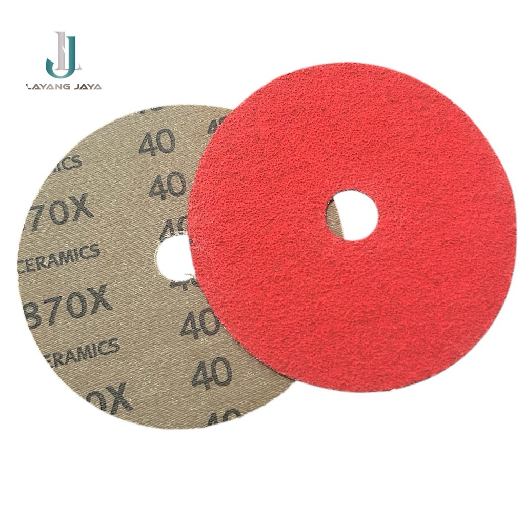 Uwin 100mm Ceramic fibre disc for 4 inch Angle Grinder main image 0