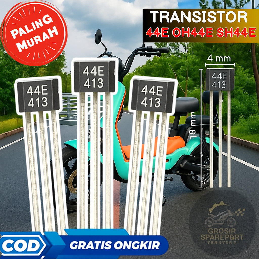 Jual PALING MURAH STOK TERBATAS !!! Transistor Hall Effect Sensor 44E ...