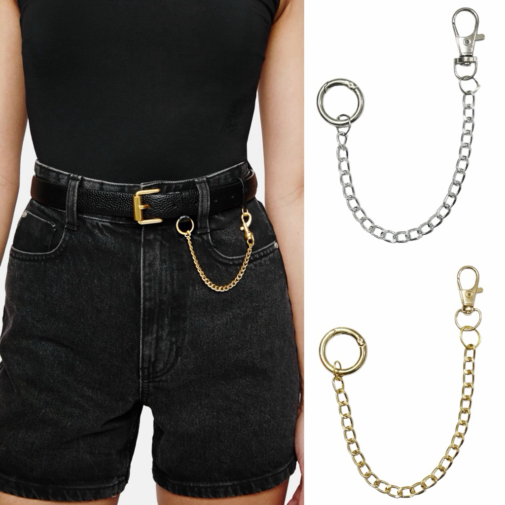 Jual Rantai Celana Pendek Jeremy O Chain Belt Jeans Pants Rantai