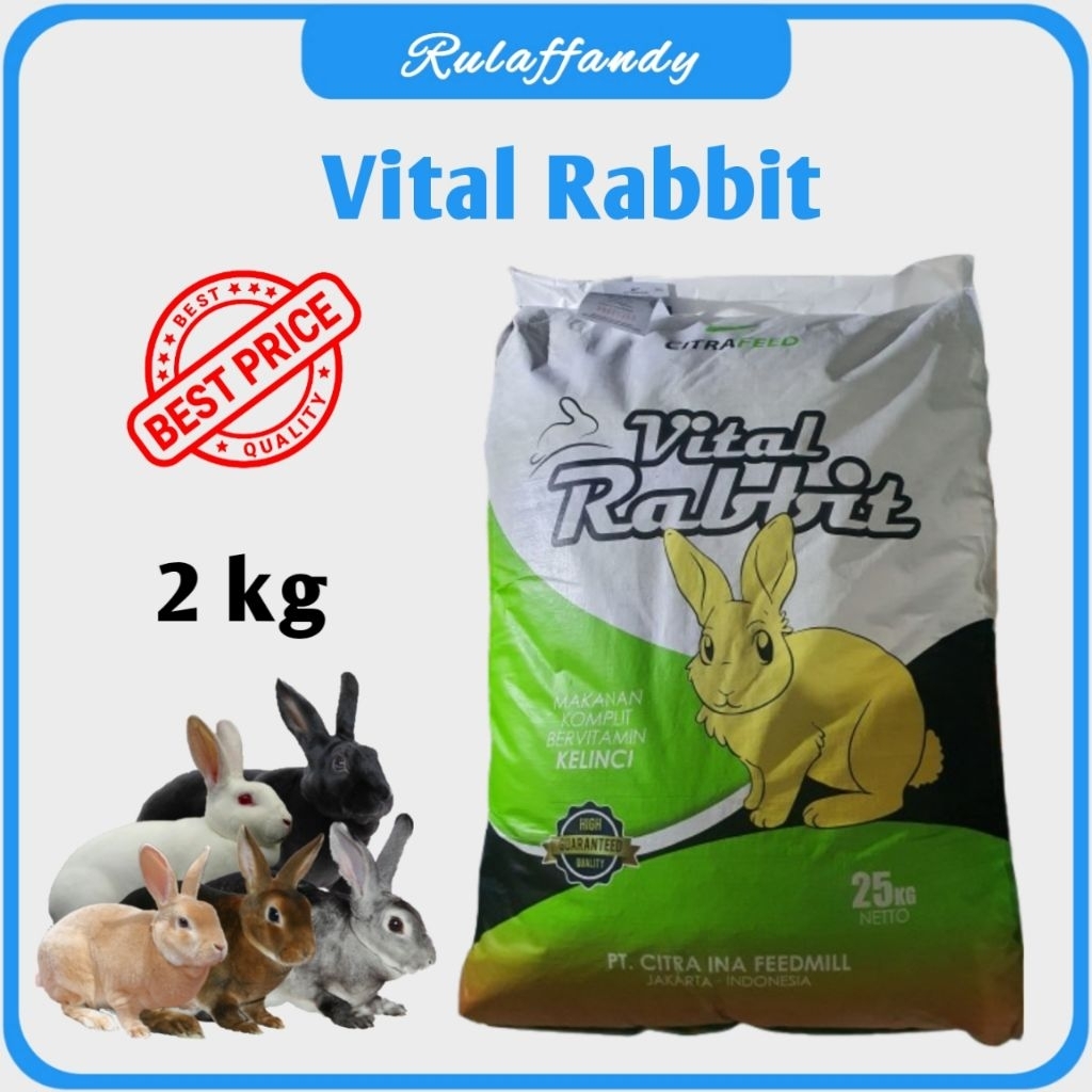 Jual vital rabbit 2kg | Shopee Indonesia