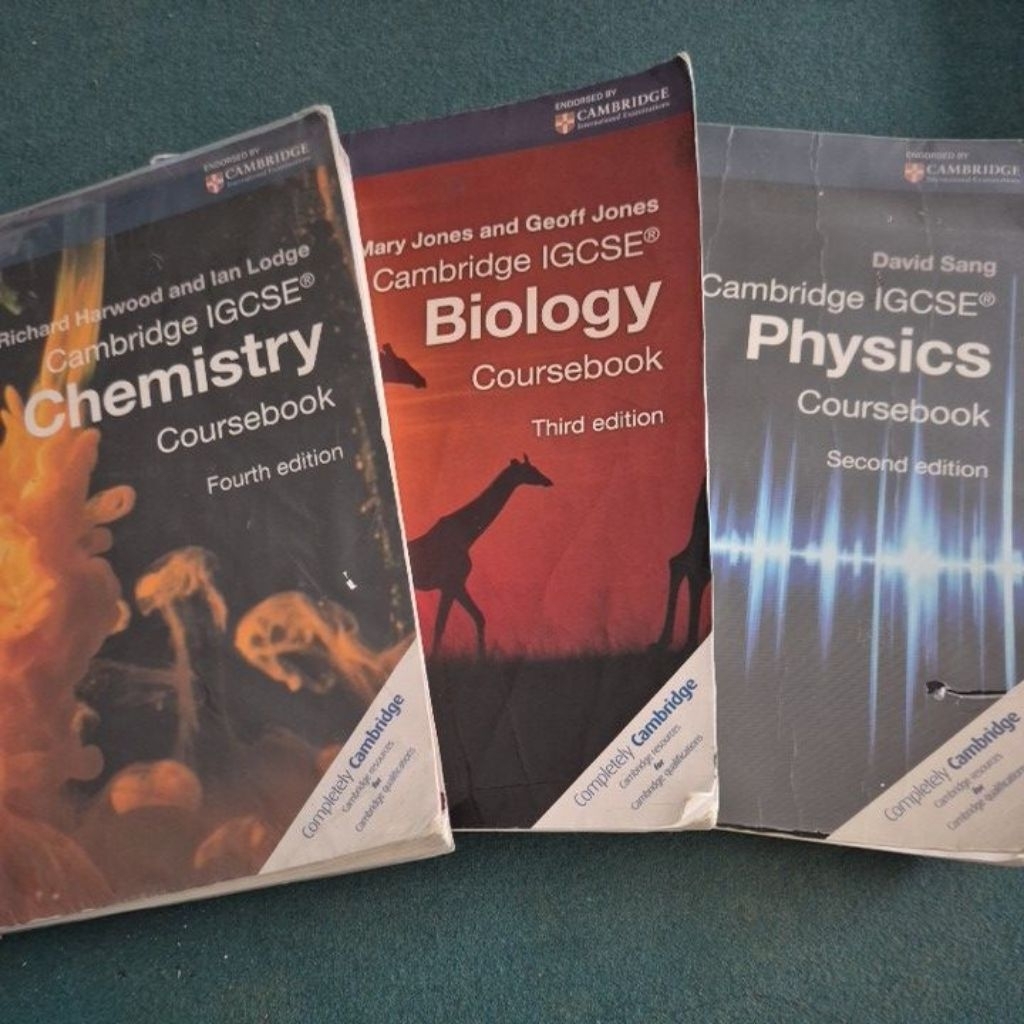 Jual Cambridge IGCSE course book (bio, chem, phy) | Shopee Indonesia