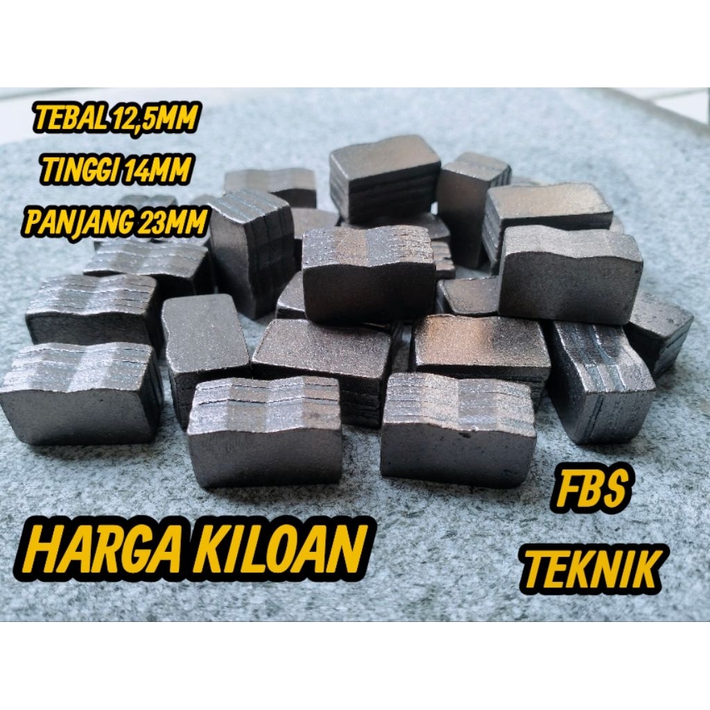 Jual Segmen mata bor, tebal 12mm, KONDISI BARU HARGA PERKILO | Shopee ...