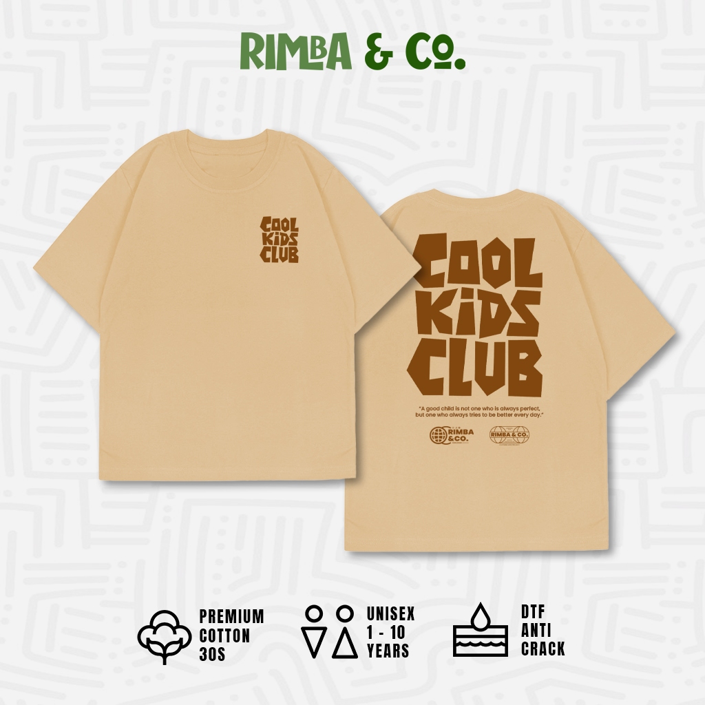 Jual Rimba Cotton Combed 30s Baju Anak Laki Laki 1 - 8 Tahun Tema ...