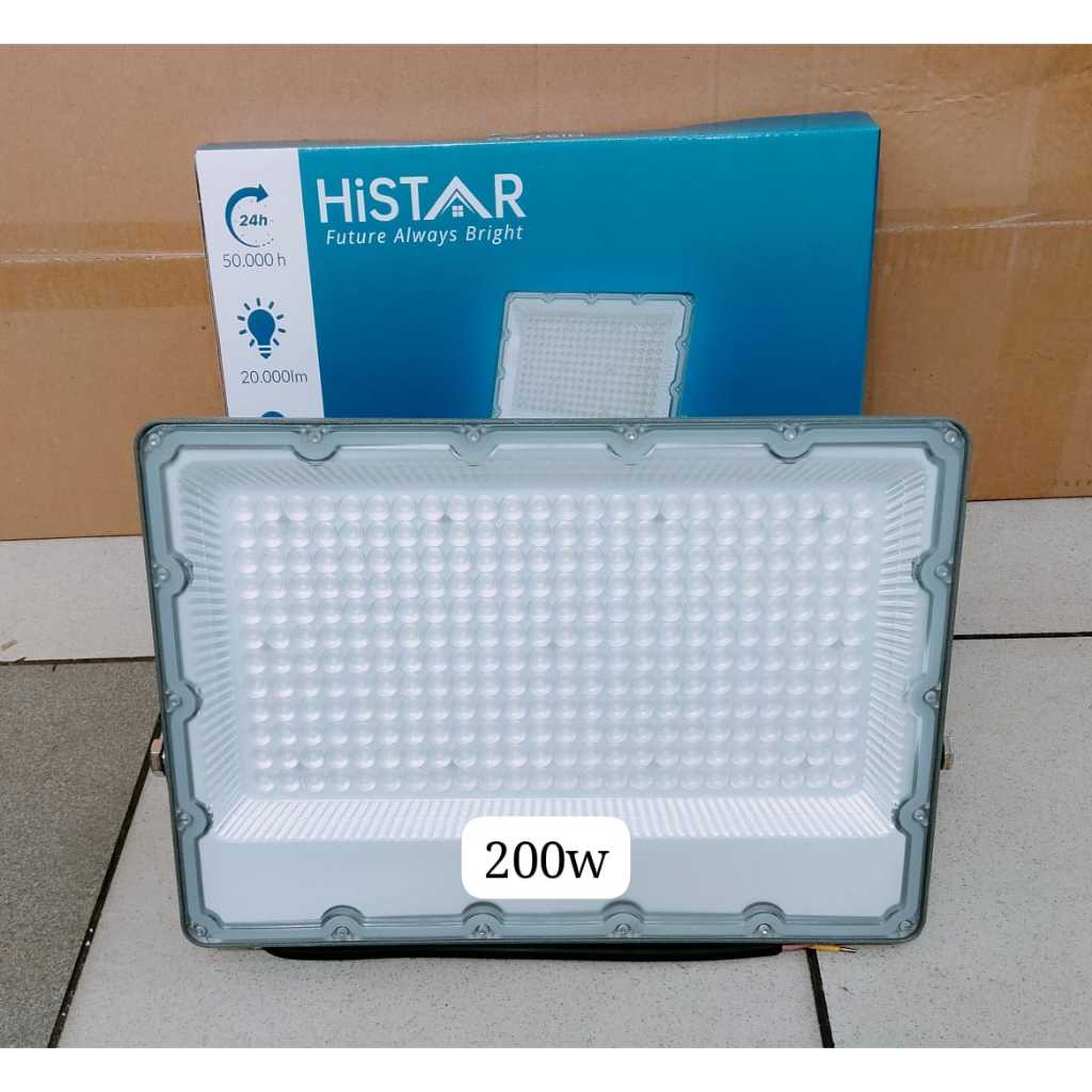 Jual LAMPU SOROT LED 200W 100W HISTAR 220V OUTDOOR LAMPU LED SOROT ...