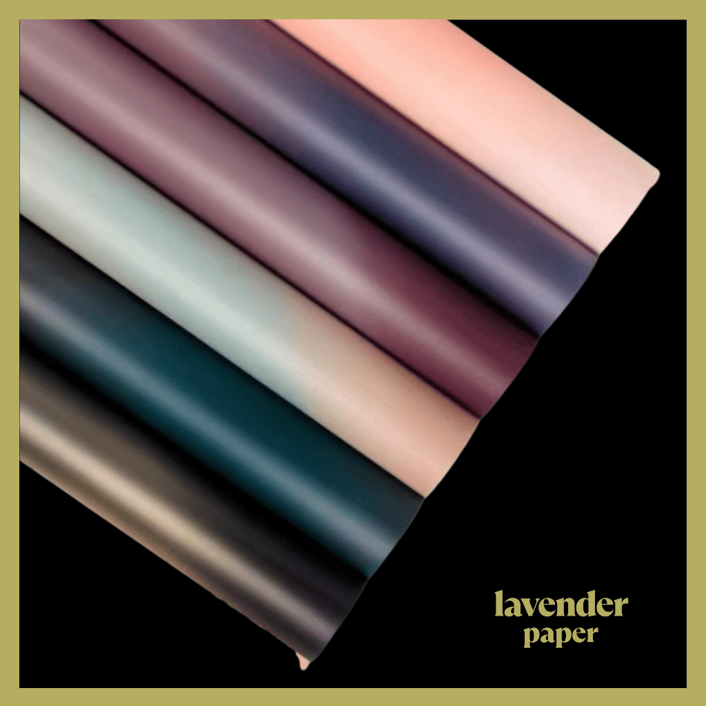 Jual SKY Kertas Buket Bunga Plastik Cellophane Gradient Double Line ...