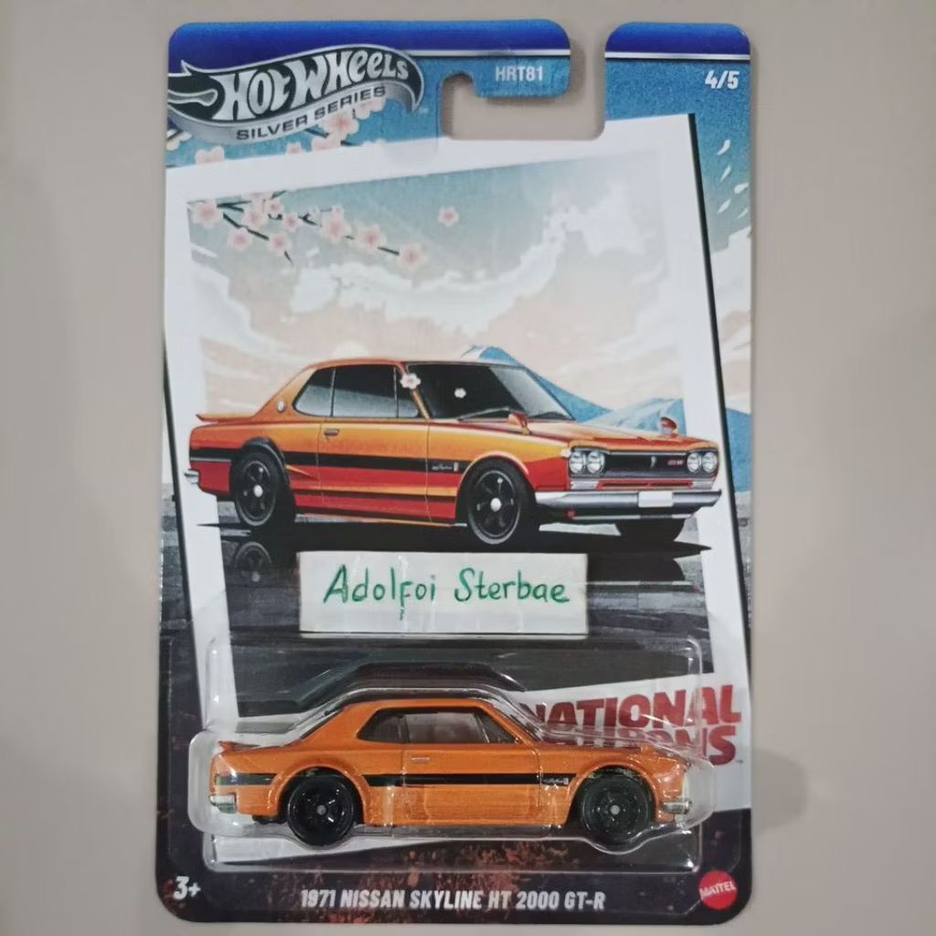 Hot Wheels Collector 1971 Nissan Skyline HT 2000 GT-R per collezionisti