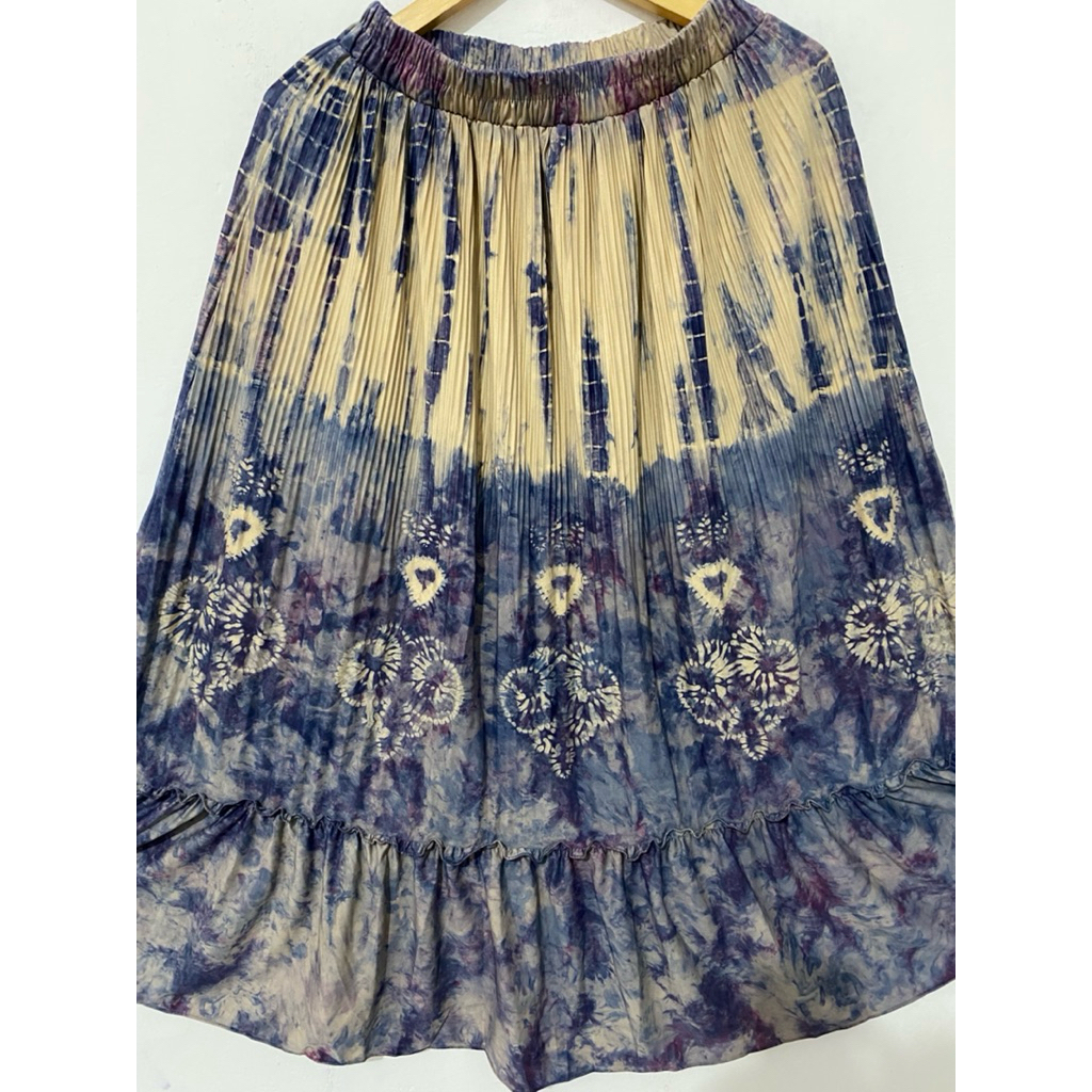 Jual ROK SASIRANGAN STYLE BANGKOK ROK RUFFLE SASIRANGAN KHAS KALIMANTAN ...