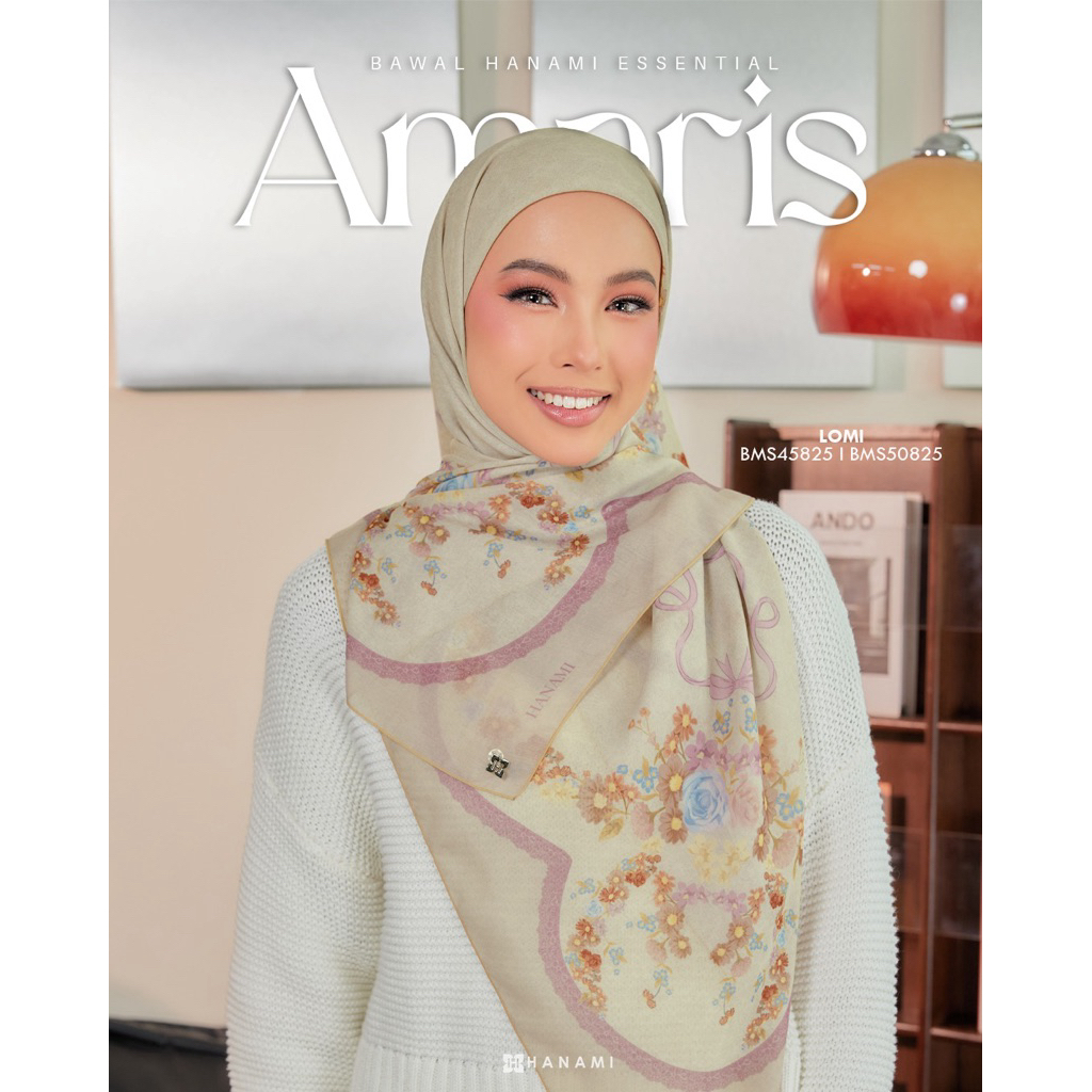 Hanami Hijab Malay Original Ready